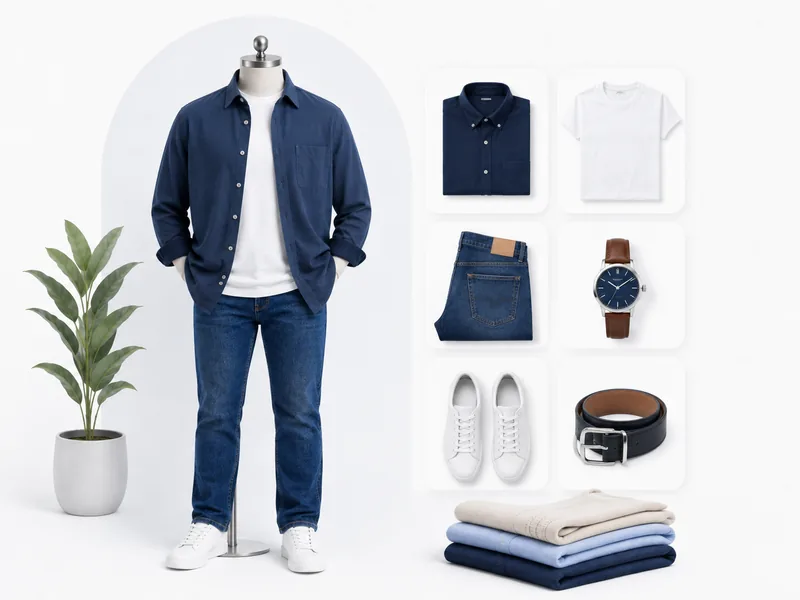 Outfitadvies voor mannen met grote maten